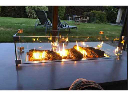 Gofire - 50 pezzi - Set Log in ceramica - 3 tronchi per scatola (50x)