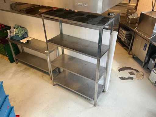 Stainless Steel Shelving Unit