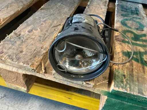 Par36 avec optique 8° 50w 12v noir (21x)