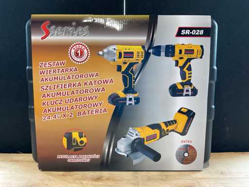 2025 Boxer SR-028 Zestaw narz?dzi akumulatorowych