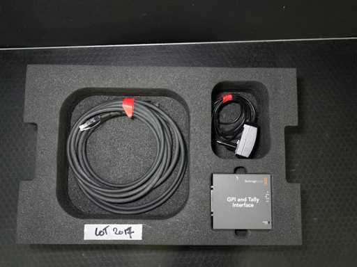 BLACKMAGIC - TALLY GPI INTERFACE - Video