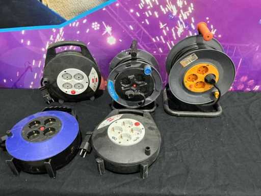 Verlengkabelhaspel (5x)