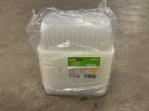 Pro-Pac Euroboxx 570 Box of 1000 pieces 1000ml PP cups (4x)
