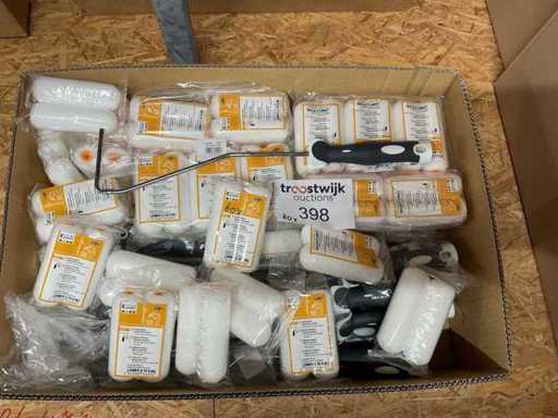 80 x Ersatz-Farbrolle; Turnierbäume