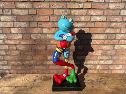 Design statue frog 80 cm high