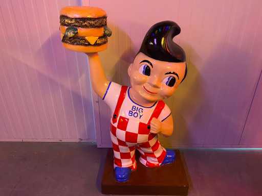 Big Boy - Statuina di hamburger