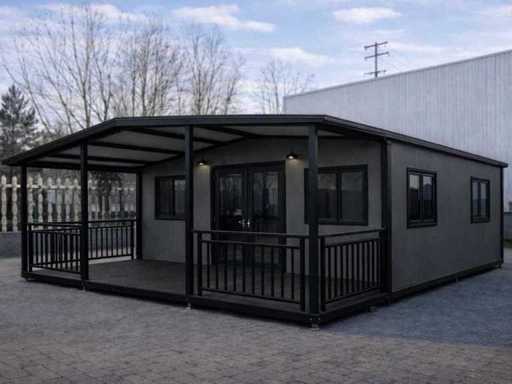 Tinyhouses, containers, storage tents and machines