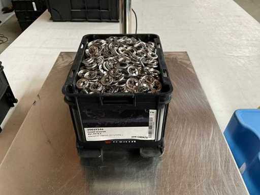 Würth 2.76kg Clamp Washer 9x1.9x18.4 in stackable bin