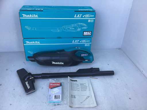 Makita DCL 182 G1 B accu stofzuiger 18 V zwart  1x
