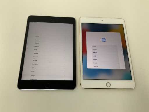 Apple iPad mini 4, 7,9 cala (2015): Wi-Fi + Cellular, 128 GB, gwiezdna szaro?? (2x)