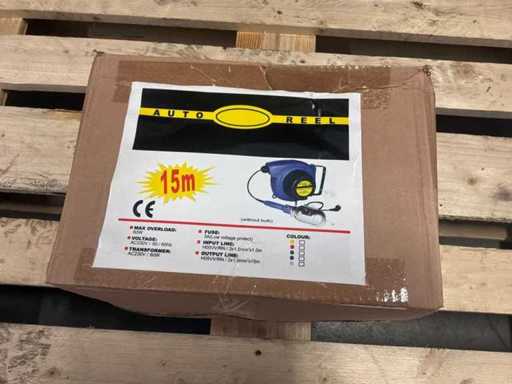 Autoreed Verlengkabelhaspels (lamp) (4x)