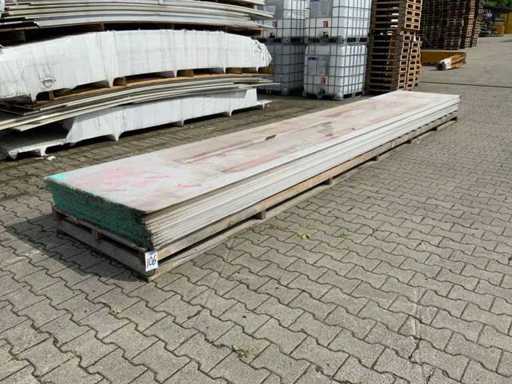 Exolon - Lastra di policarbonato 6000x980x15mm (14x)