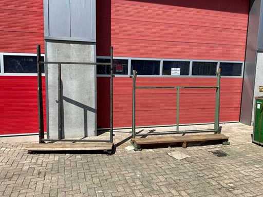 Enkelzijdig Glas transportjuk (2x)