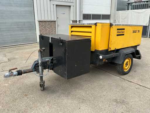 Atlas Copco XAS 76 Mobiele Luchtcompressor