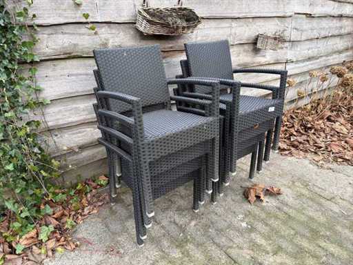 Chaise de terrasse (8x)