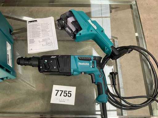 MAKITA HR2653T Marteau combiné avec collecte de poussière