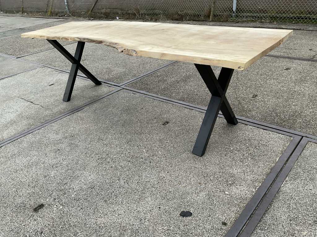 poplar dining table