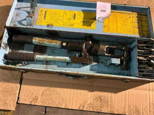 Simel Simabloc 8 presse hydraulique manuelle (2x)