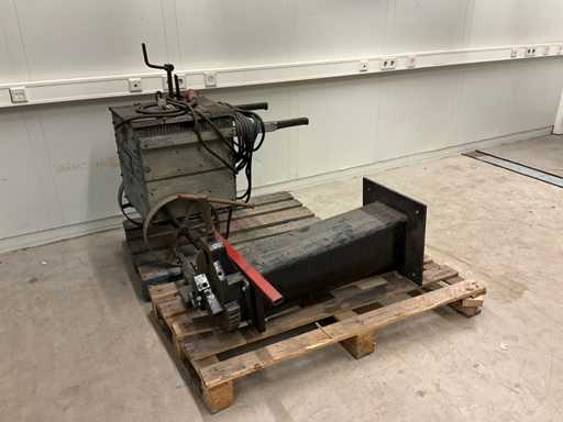 Vintage Elektrode lasapparaat En Buigmachine