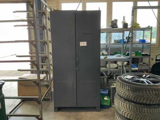 Tool cabinet with contents