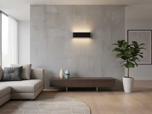 Lumière murale LED 20W Duo Light étanche 30cm (12x)