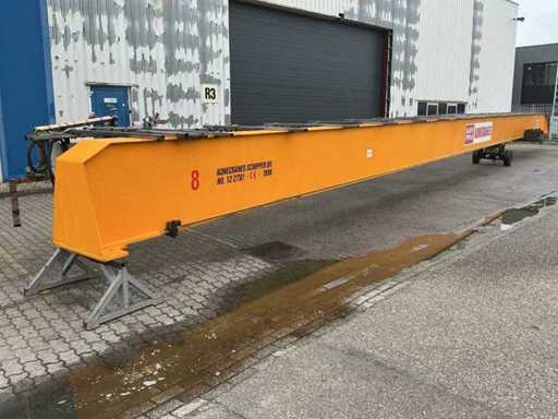 1998 Konecranes 6.300 KG x 24,16 m Bovenloophalkraan