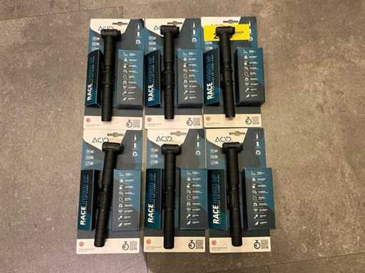 Acid Hybrid HP Bicycle Pump (6x)