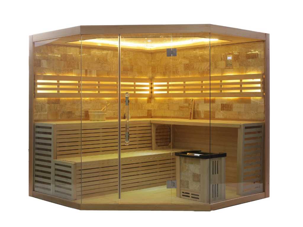 Sauna - Helsinki Prisme 220x220x210cm