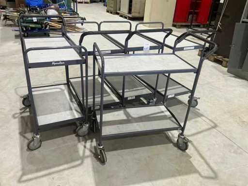 Manutan Warehouse Trolley (5x)
