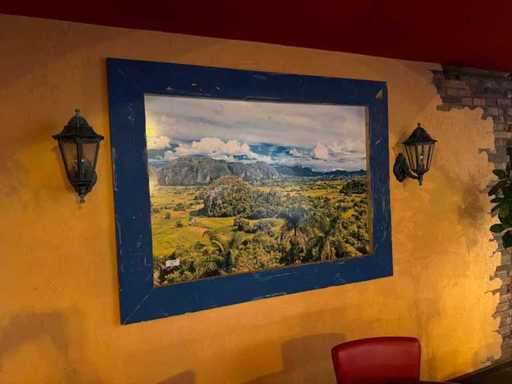 Imprimare pe ramă (Cuba) 132x174cm