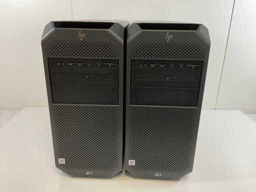 HP Z4 G4, Core(TM) i9-7900X, 8 GB RAM, 512 GB NVMe, 1x NVIDIA Quadro P620 2GB / 1x AMD Radeon Pro WX 3200 4GB WorkStation (2x)