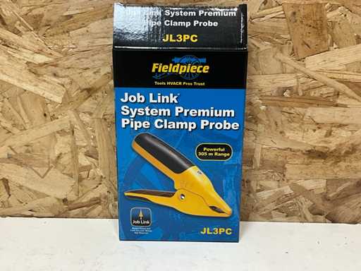 Fieldpiece JL3PC Pipe Clamp Probe 1/4" - 1 3/8" Job Link (2x)