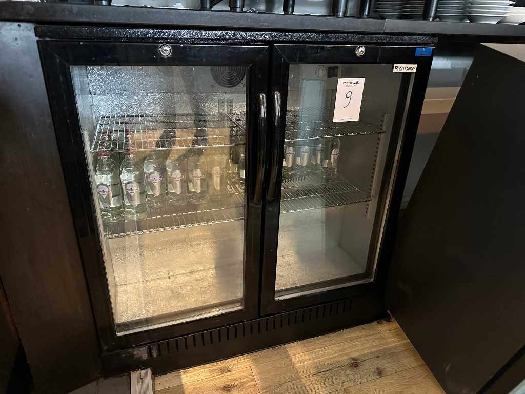 Promoline - Réfrigérateur à porte vitrée