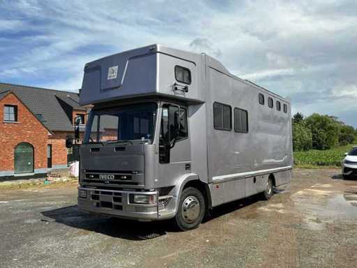 1992 Iveco Eurocargo Pferdewagen Mobilheim-LKW
