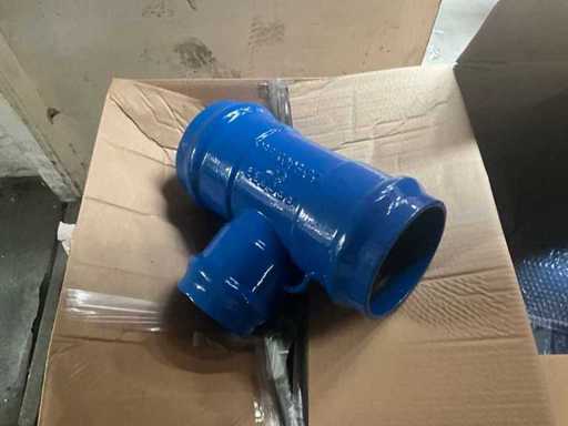 Profec Reducer T-Stück 90° duktiles Gusseisen GGG40 DN160 (6x)