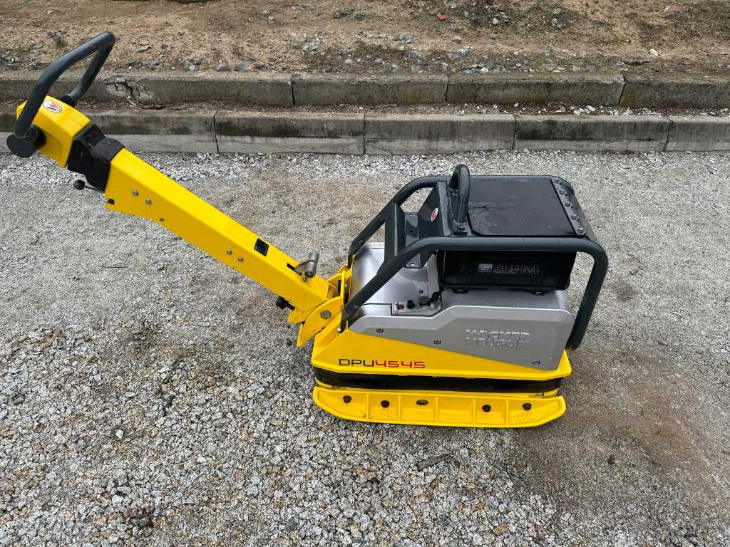 Wacker shop soil compactor