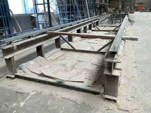 Schweres Metallschienensystem