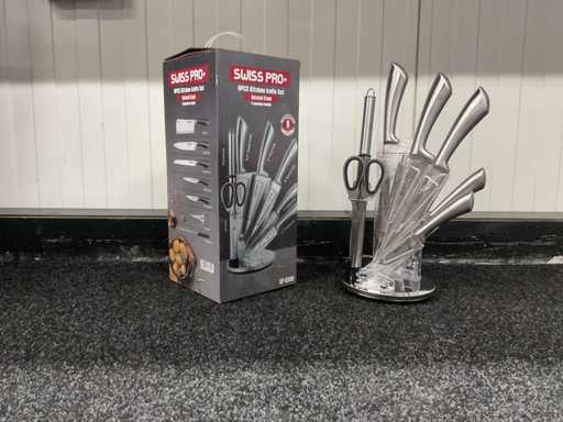 Swiss Pro+ SP-KS06 8 PCS keuken messen set