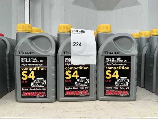 Denicol Kapazität 1 Liter SAE 10 W 40 synthetisches Motoröl (12x)