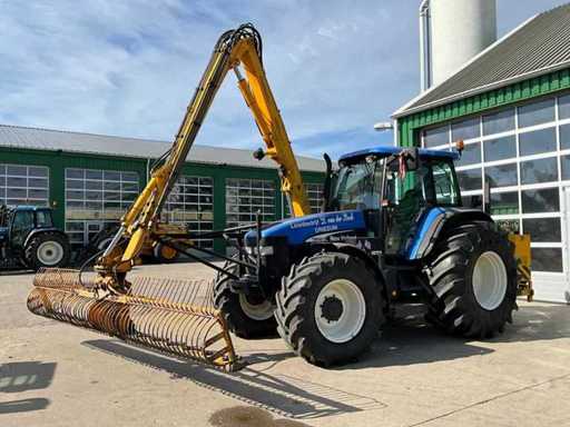 2003 New Holland TM140 Maaiarm combinatie