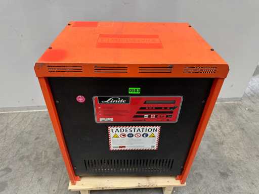 2016 Linde 48V 100A 590-950Ah Cargador de carretilla elevadora Batería Batería