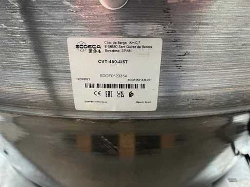 sodeca - 2022 - CVT-450-4/6T - EX - ATEX Centrifugal Extraction Turrets