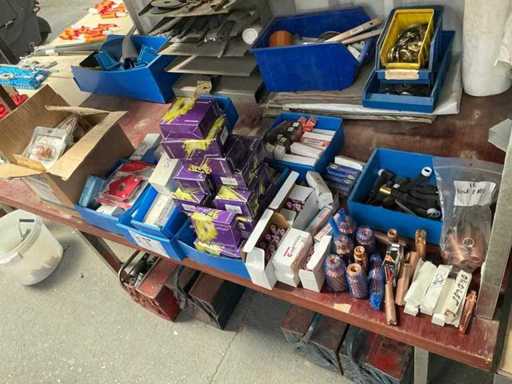 Lotto di vari materiali per saldatura