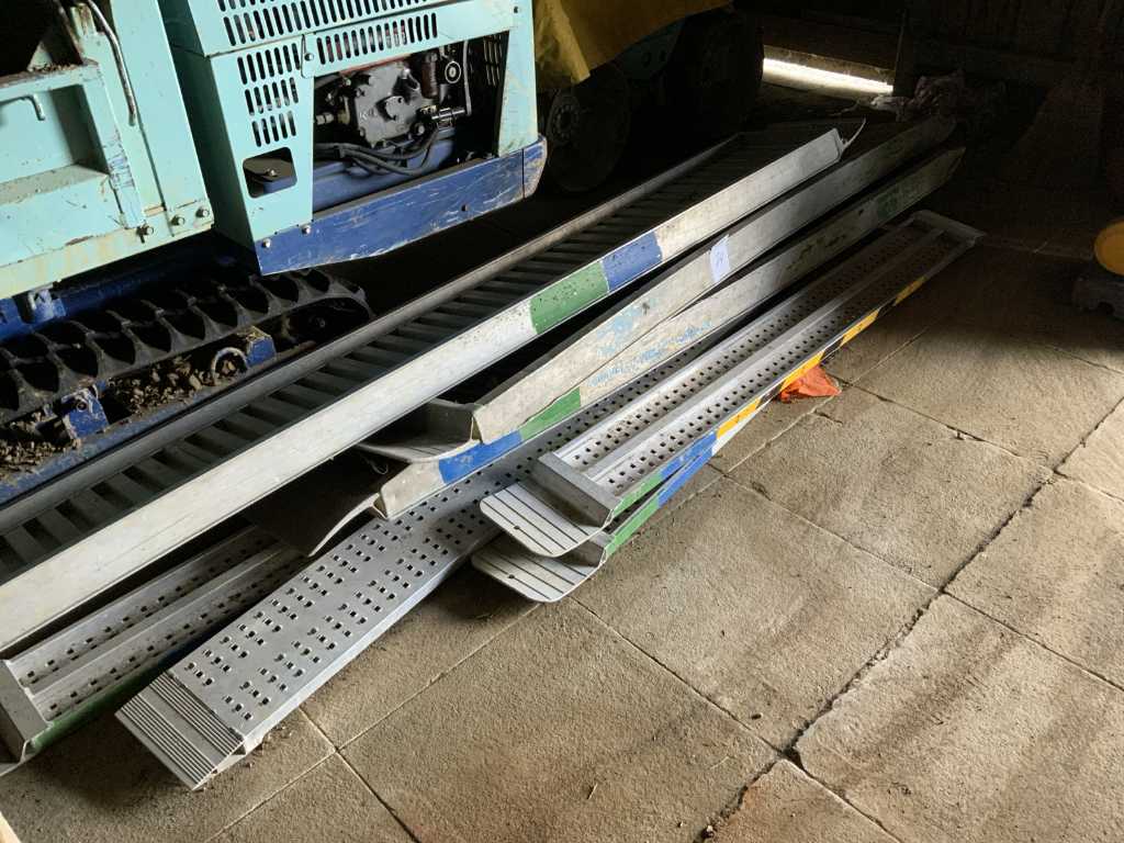 Aluminium ramps (5x)