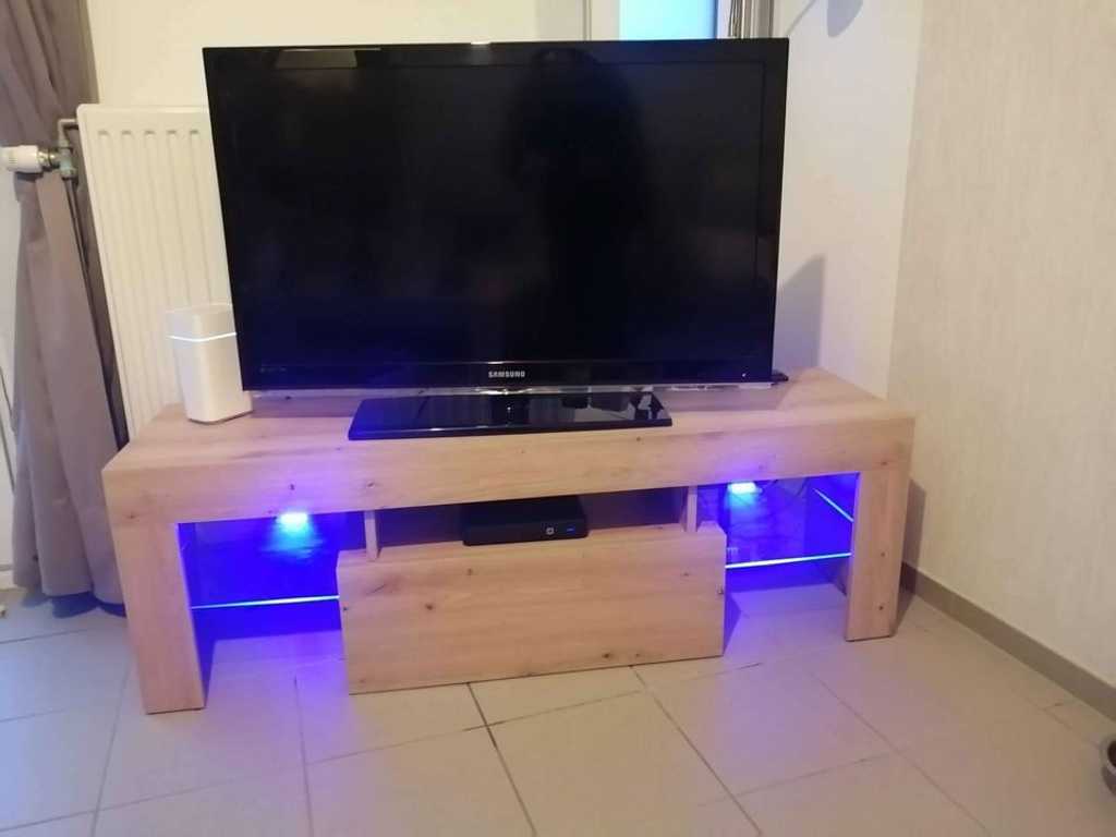 TV cabinet incl LEDs