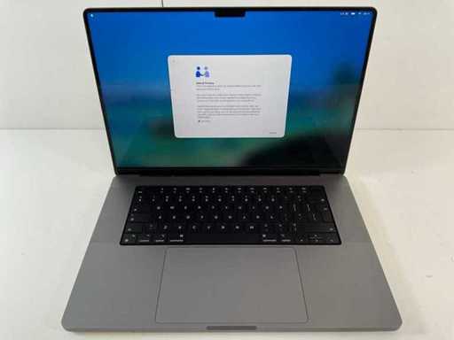 Apple MacBook Pro 16”, Apple M1 Pro, 16 GB RAM, 512 GB NVMe Laptop