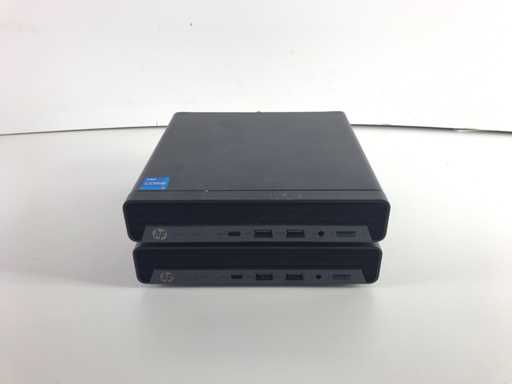 HP Pro Mini 400 G9, Core(TM) i5 12th Gen, 8 GB RAM, 256 GB NVMe Desktops (2x)