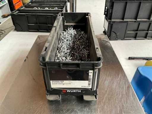 Würth 4.68kg Blind rivet ALU 3.0-5.0/4x8 in stackable container