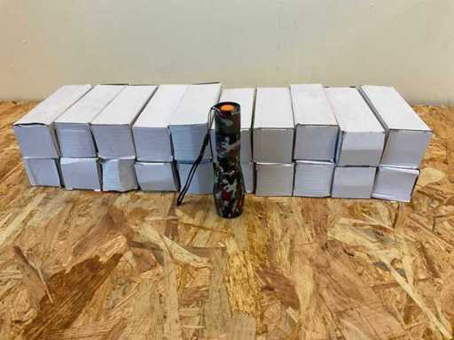 Aluminium-LED-Taschenlampen (20x)