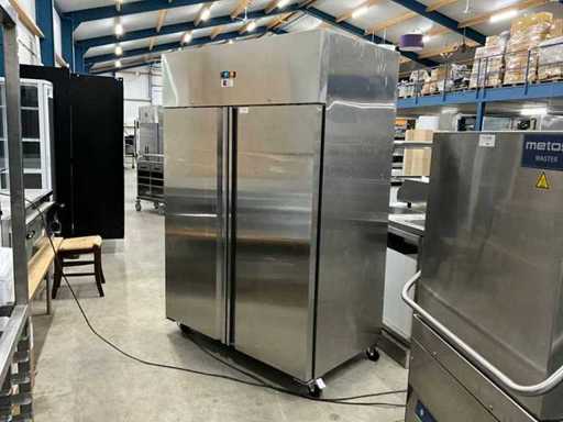 2024 Gastro-inox 201.004 Dubbeldeurs koelkast